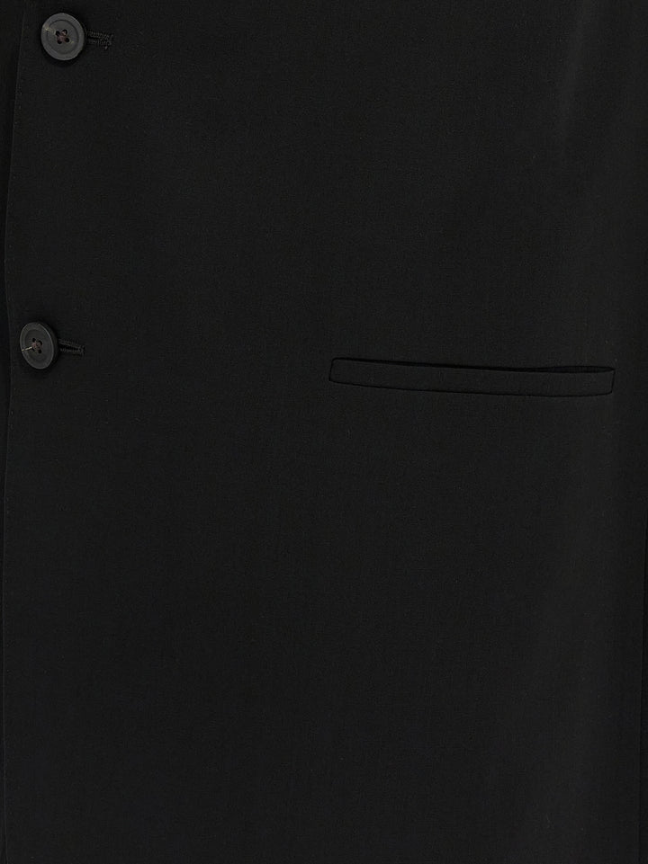 Rick Owens Dirt Tailored Sl Gilet - Nero | 1e829c0685d90ef220feaebb2957276290d29ba9