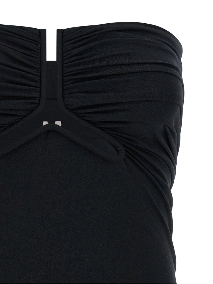 Rick Owens Alannah Prong Bustier Top - Nero | 5787ecd6c15e2bdb8713e3ef17a6935fbed8a22c