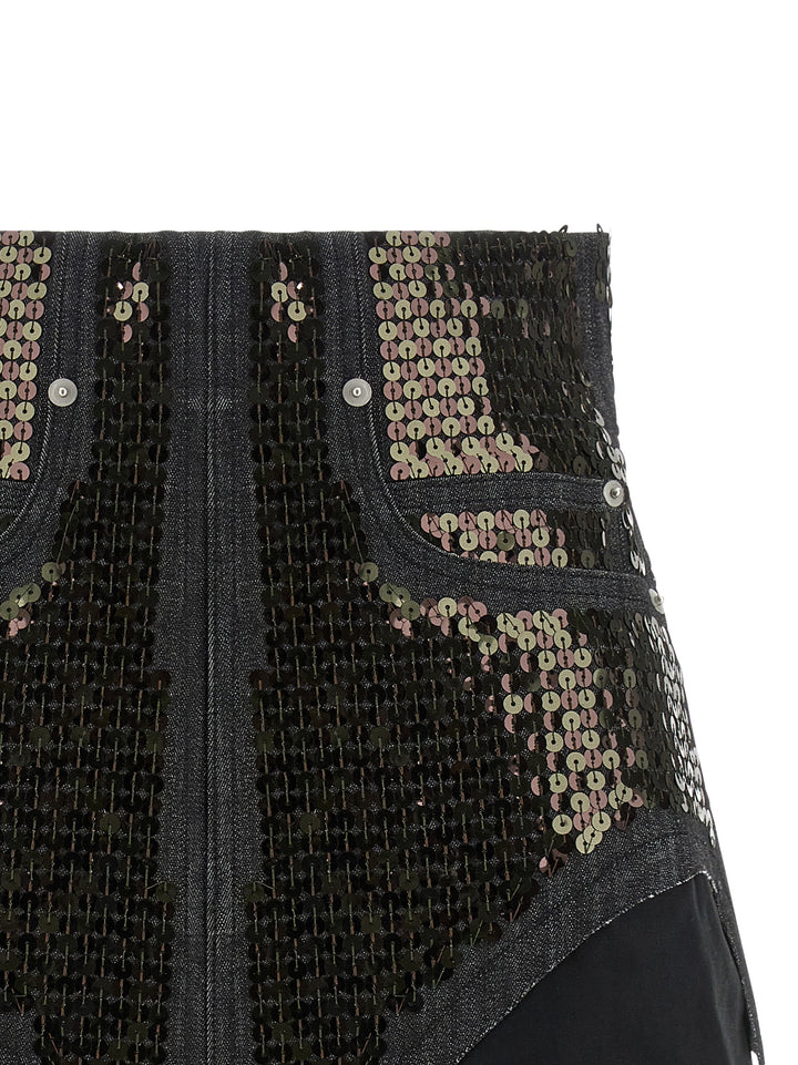 Rick Owens Dirt Cuoffs Bermuda e Short - Nero | 2651b2473a34ddc63fb4d44784f5247014b0a14d
