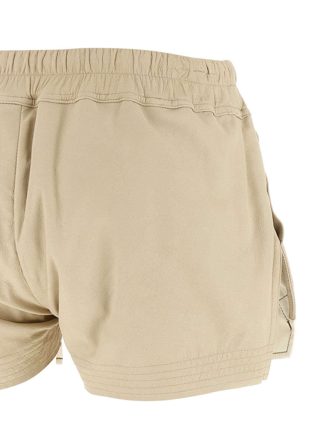 Rick Owens Fog Boxers Bermuda e Short - Beige | 6aa34f722b529b79ce00a66d3aab8e2b03399c13