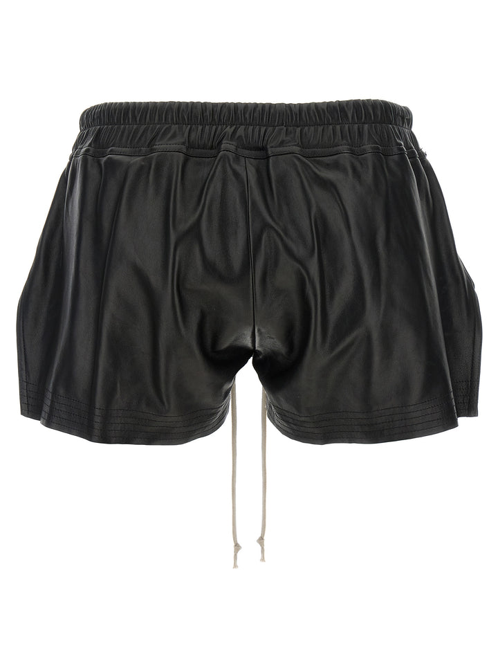 Rick Owens Fog Boxers Bermuda e Short - Nero | b9966eaf73a0c1bdb5683a4552fbe40dcd2778dd