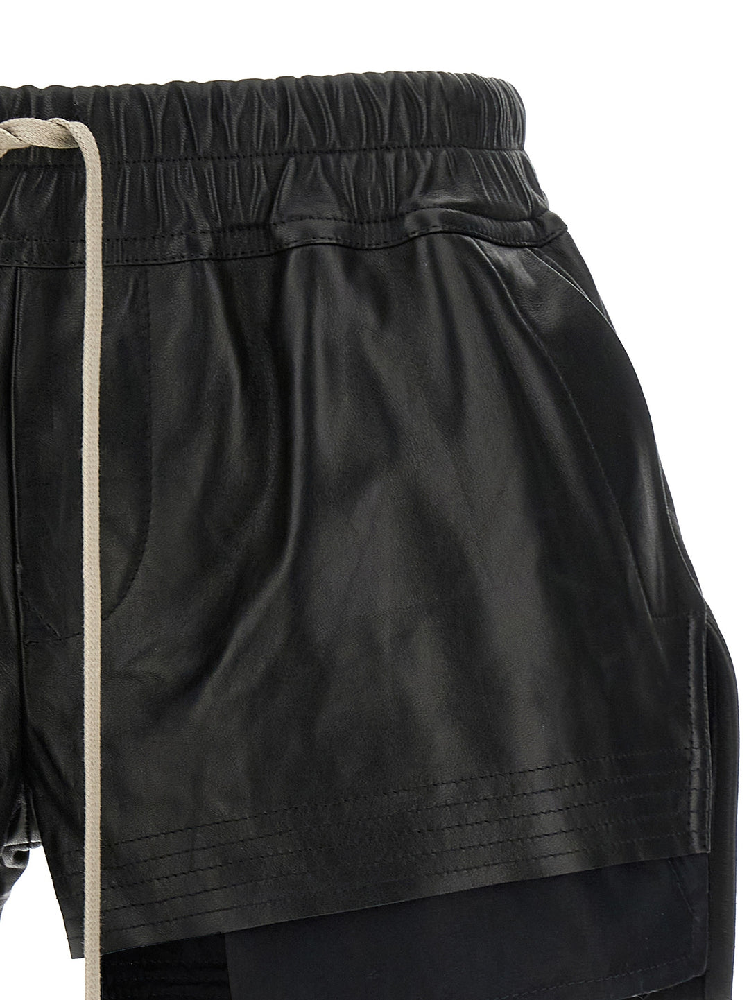Rick Owens Fog Boxers Bermuda e Short - Nero | 9bd0e77f486f94d569289c7c2df3f032e4a7c0c4