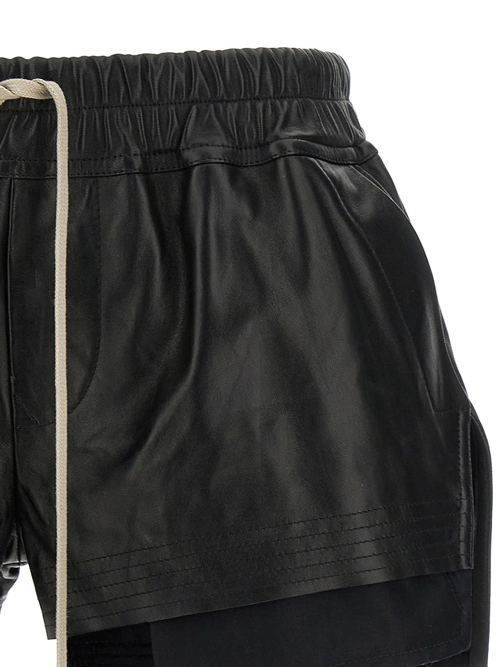 Rick Owens Fog Boxers Bermuda e Short - Nero | 9bd0e77f486f94d569289c7c2df3f032e4a7c0c4