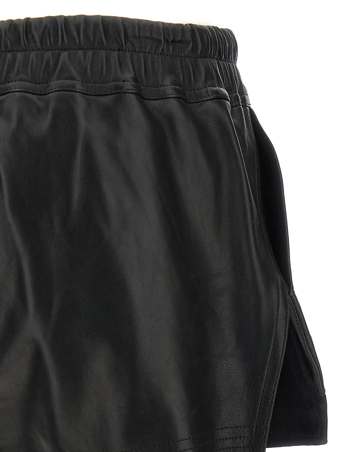 Rick Owens Fog Boxers Bermuda e Short - Nero | 2ca704cd6da3bfc38e7192e6b9c66e134e7bb560