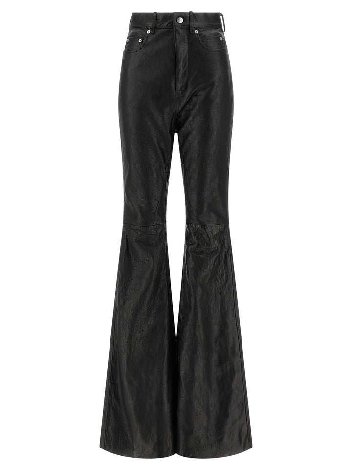 Rick Owens Bolan Bootcut Pantaloni - Nero | 4f36c81f11206ea17555c60dbf9b932c86fe1743