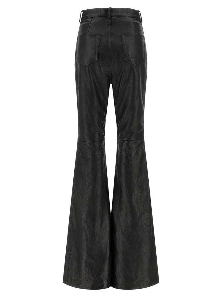 Rick Owens Bolan Bootcut Pantaloni - Nero | 2a7eace899816237fbec9031d118f39fbeab20ca