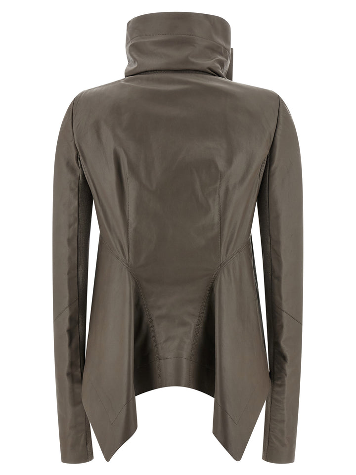 Rick Owens Naska Biker Puffer Jackets - Grigio | 8dd2b8c7761c0f44917336769b5cab7245216777