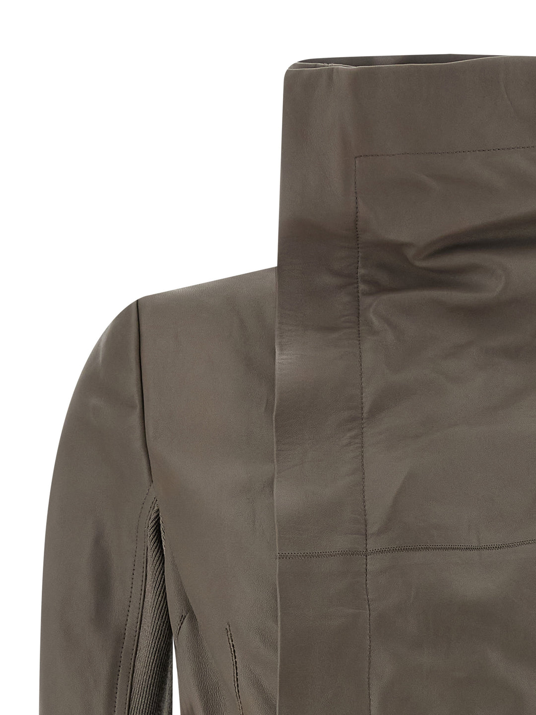 Rick Owens Naska Biker Puffer Jackets - Grigio | 67c68eb00eb6f600ccb8458a68d7114ee12c848f