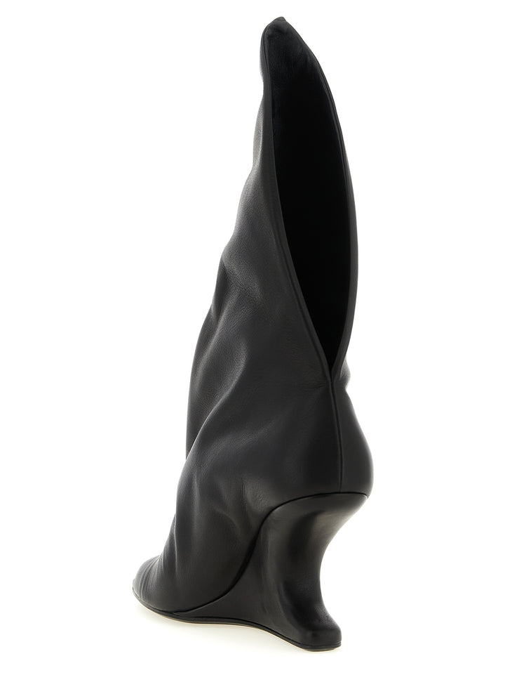 Rick Owens Cantilever 8 Strutter Sandali - Nero | 4a6163406987c996ec0007b27987fe0355de2b0e
