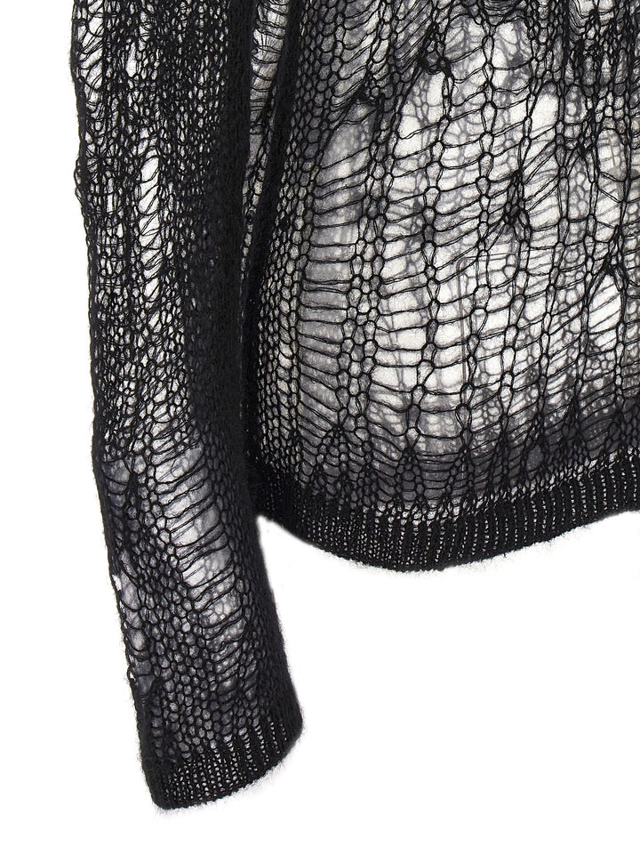 Rick Owens Spider Hoodie Maglioni - Nero | 0ff445b89e826970da4ae40387c7c5b96a280c37