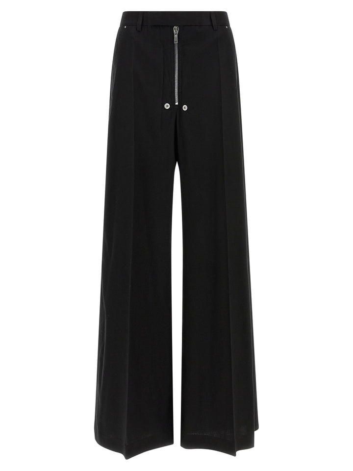 Rick Owens Tailored Wide Belas Pantaloni - Nero | 199763fc53832bc2e7b2712f09ce097ddedb6f7f