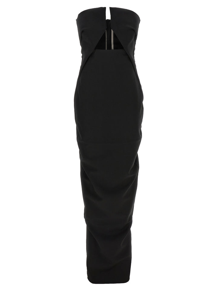 Rick Owens Prong Gown Abiti - Nero | 8c8c86a3e796fc226a02e627d2ec49576683b6c3