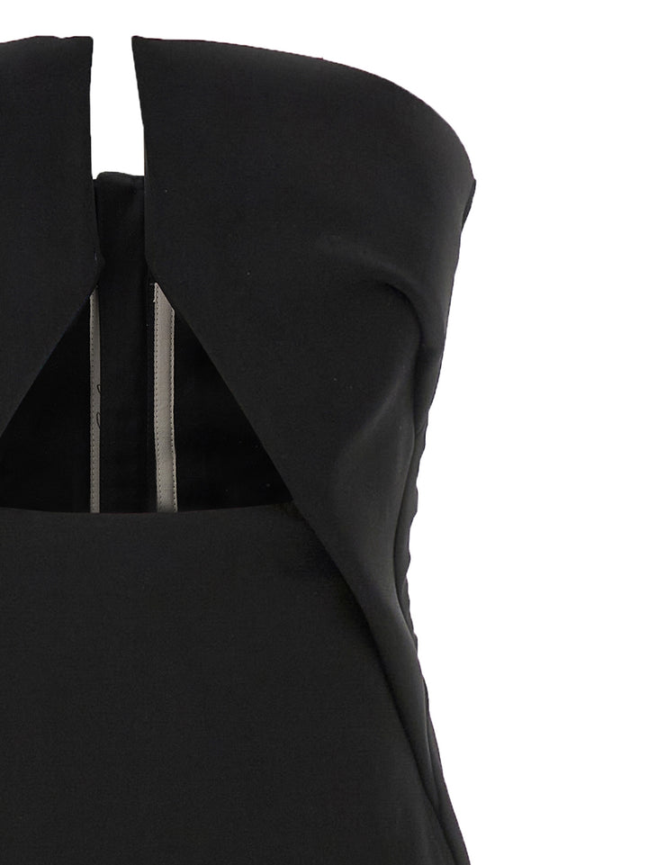 Rick Owens Prong Gown Abiti - Nero | 5d2c465a9a59a507efa13d604eb1ed274b90561f