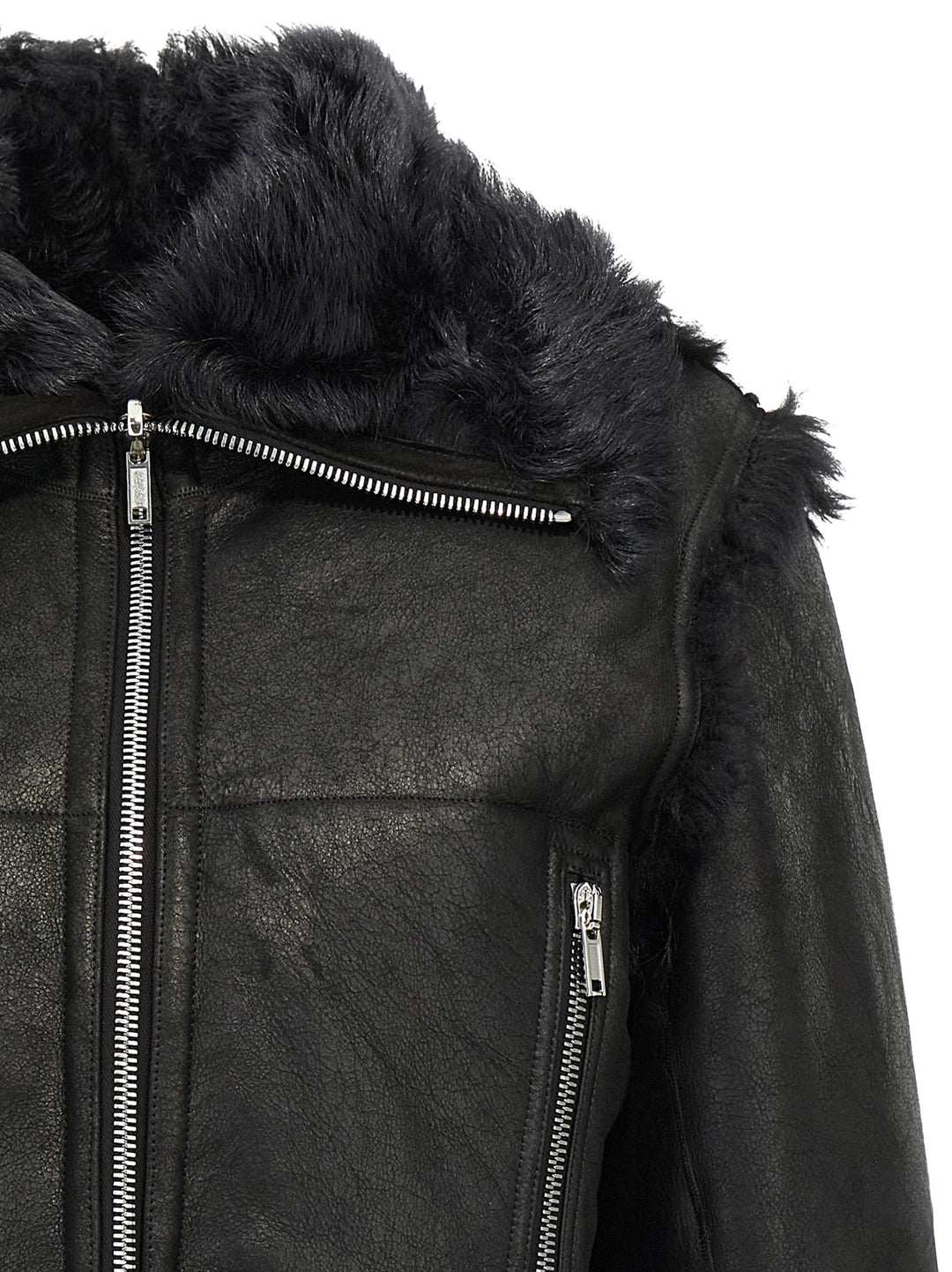 Rick Owens Exploder Puffer Jackets - Nero | 075bbad414b8871b915a6eb7bdd8671671b02d1c