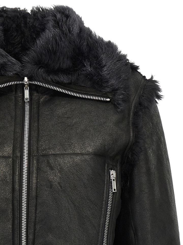 Rick Owens Exploder Puffer Jackets - Nero | 075bbad414b8871b915a6eb7bdd8671671b02d1c