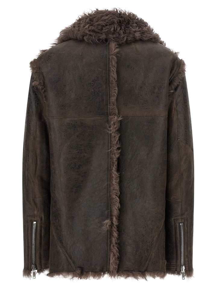 Rick Owens Exploder Puffer Jackets - Marrone | c3e77ac2ecfad0f06f0d9d807bf715dce943bae6