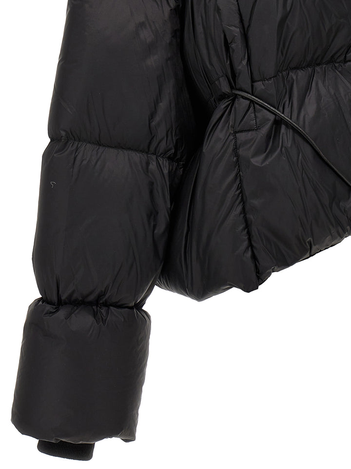 Rick Owens Sail Duvet Puffer Jackets - Nero | c8dd56a66f6b483b217cb4f7835fc40157b02f66