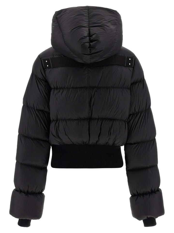 Rick Owens Bomber Jacket Puffer Jackets - Nero | 3d135959faa3c70aa00eddb12a5c5648f5791488