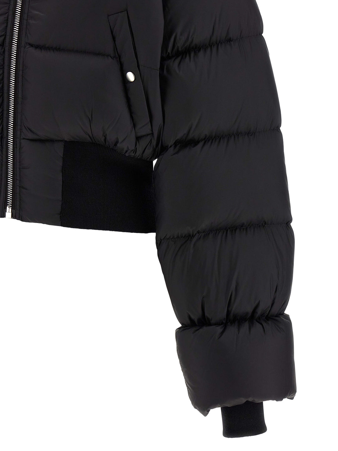 Rick Owens Bomber Jacket Puffer Jackets - Nero | 3aa15f6c52f02eedb6862ddbc6ddf5330fe5bf26