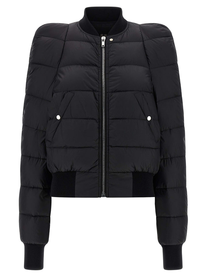 Rick Owens Duvet Flight Puffer Jackets - Nero | 64a3db48d97476c24a200e6e30d52e639c98f718