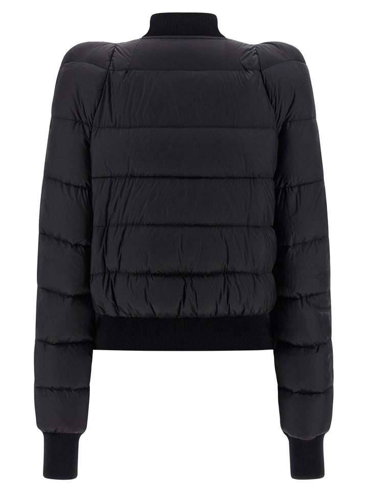 Rick Owens Duvet Flight Puffer Jackets - Nero | d1722aafc3693e5dc3a1a669605cb84ceab27d9c