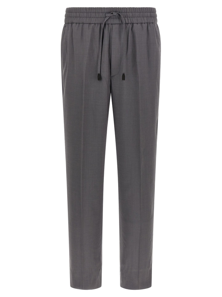 Brioni Asolo Pantaloni - Grigio | f562bb61b56d64fe3864b0d16a174b694358c448