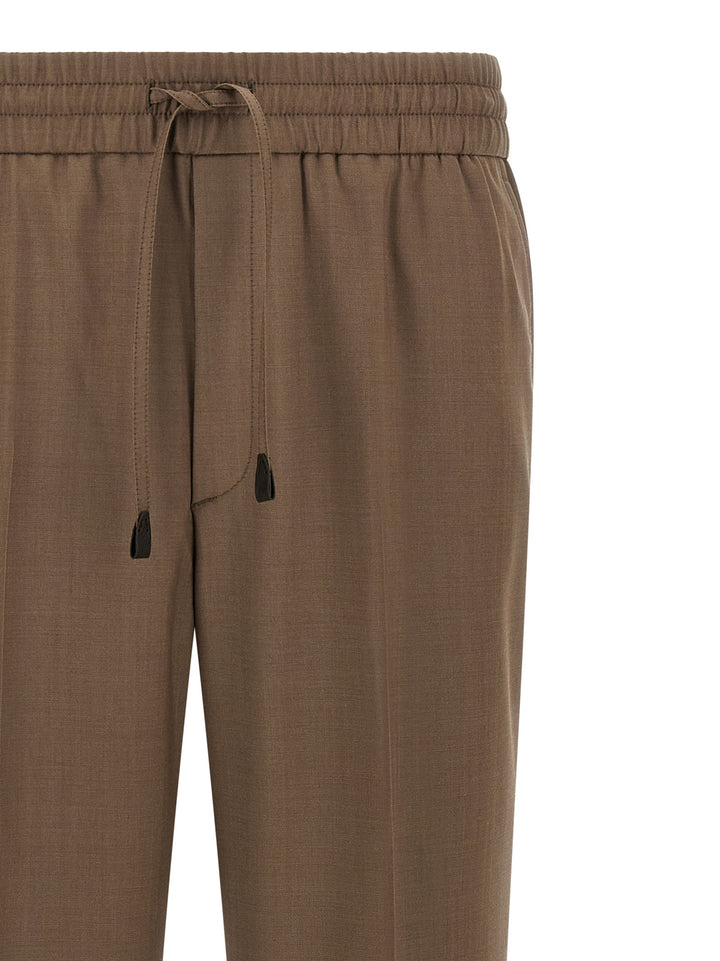 Brioni Asolo Pantaloni - Marrone | 1631fe7bb4cf9166a02ac3f42e54ae73b0d73dfd