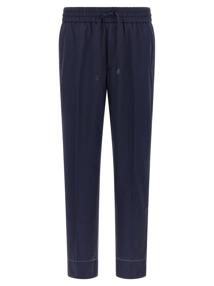 Brioni Asolo Pantaloni - Blu | 3fcce7b02d76da8d3ac8625ca3f54ace49155306