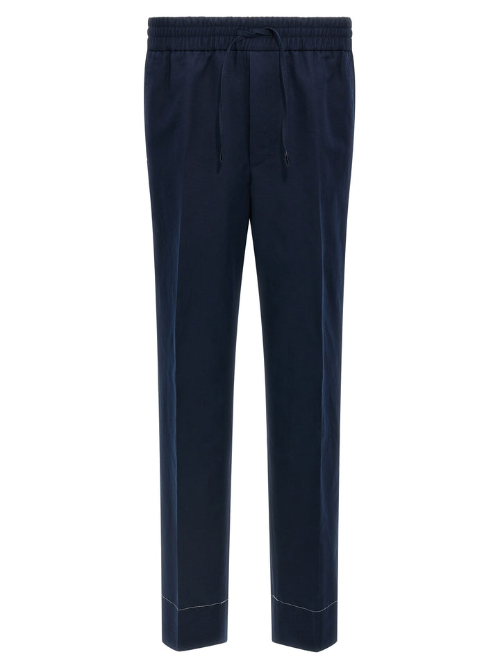 Brioni Asolo Pantaloni - Blu | f0dc9a76aa2823cc3f44d73855731a8807a30812