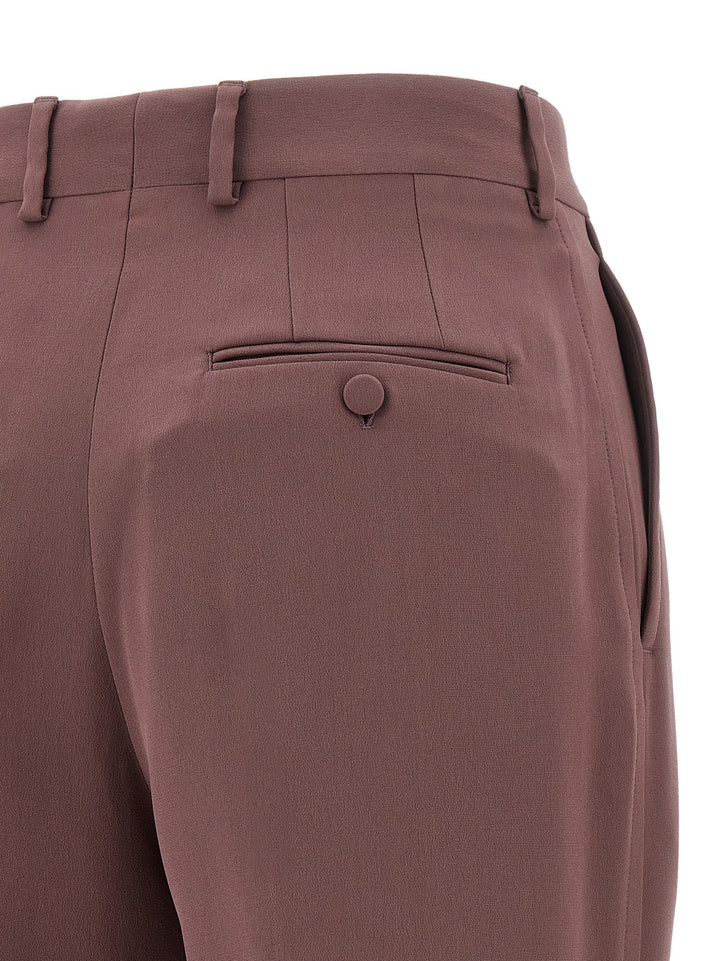Brioni Silk Pantaloni - Rosa | ae9de672ad9dc0bfe25041a77bda482e7e38a0cb