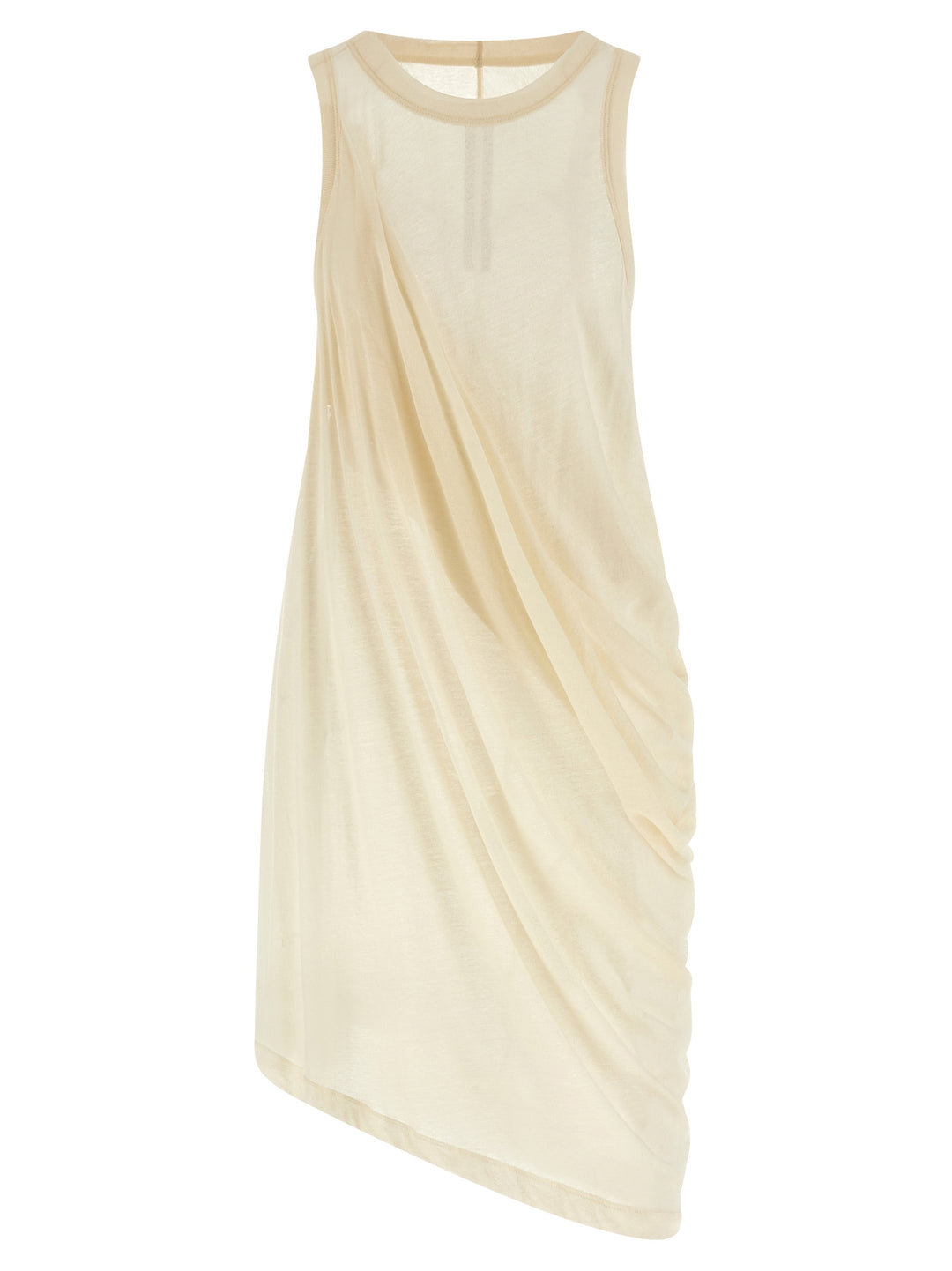 Rick Owens Anthem Tank Top - Beige | 1b11375f84441ada7015878d0fba8ca1a4f29578