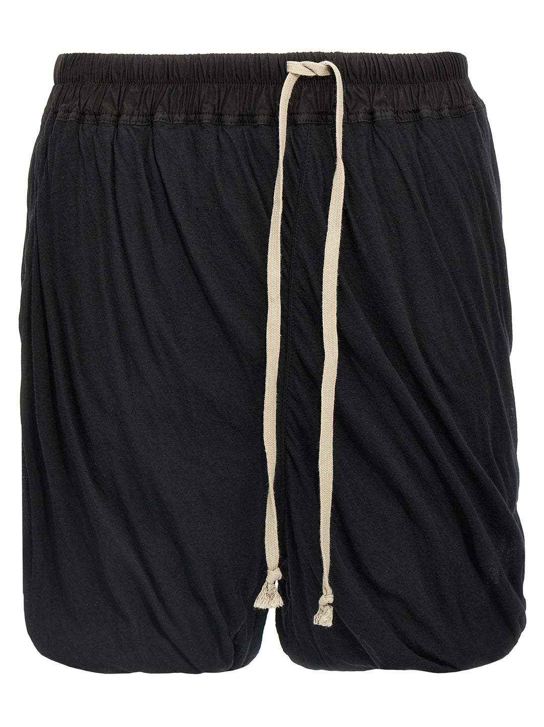 Rick Owens Dbl Long Boxers Bermuda e Short - Nero | c2cfe18995fe9173717f190e3c20f6436e2cca1a