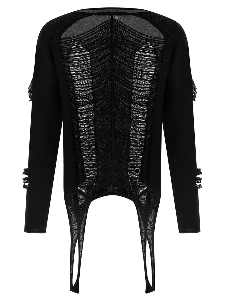 Rick Owens Ls Top Maglioni - Nero | 06f71255e61994c1f0ca0d16b1340c157d9906ef