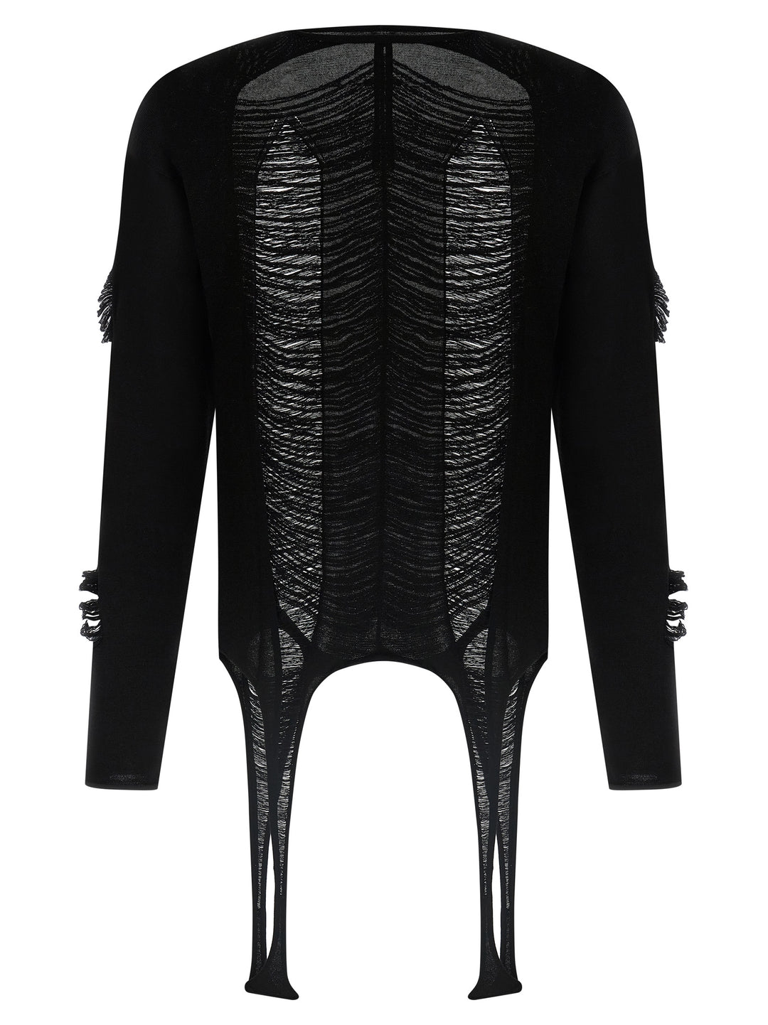 Rick Owens Ls Top Maglioni - Nero | 326f0c97eba96001d526b77aafcc25b33f33322e