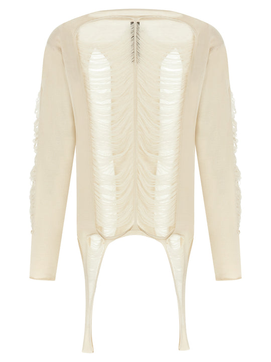 Ls Top Maglioni Bianco