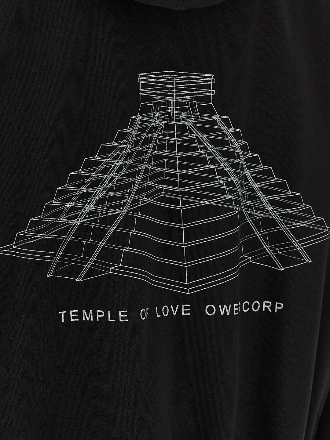 Rick Owens Temple Of Love Owenscorptemp Felpe - Nero | 379631204ada82bb97d760892409150aa25bd054
