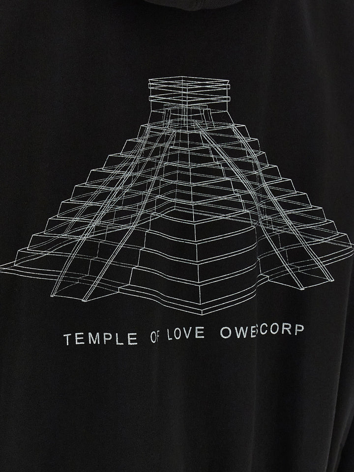 Rick Owens Temple Of Love Owenscorptemp Felpe - Nero | 379631204ada82bb97d760892409150aa25bd054