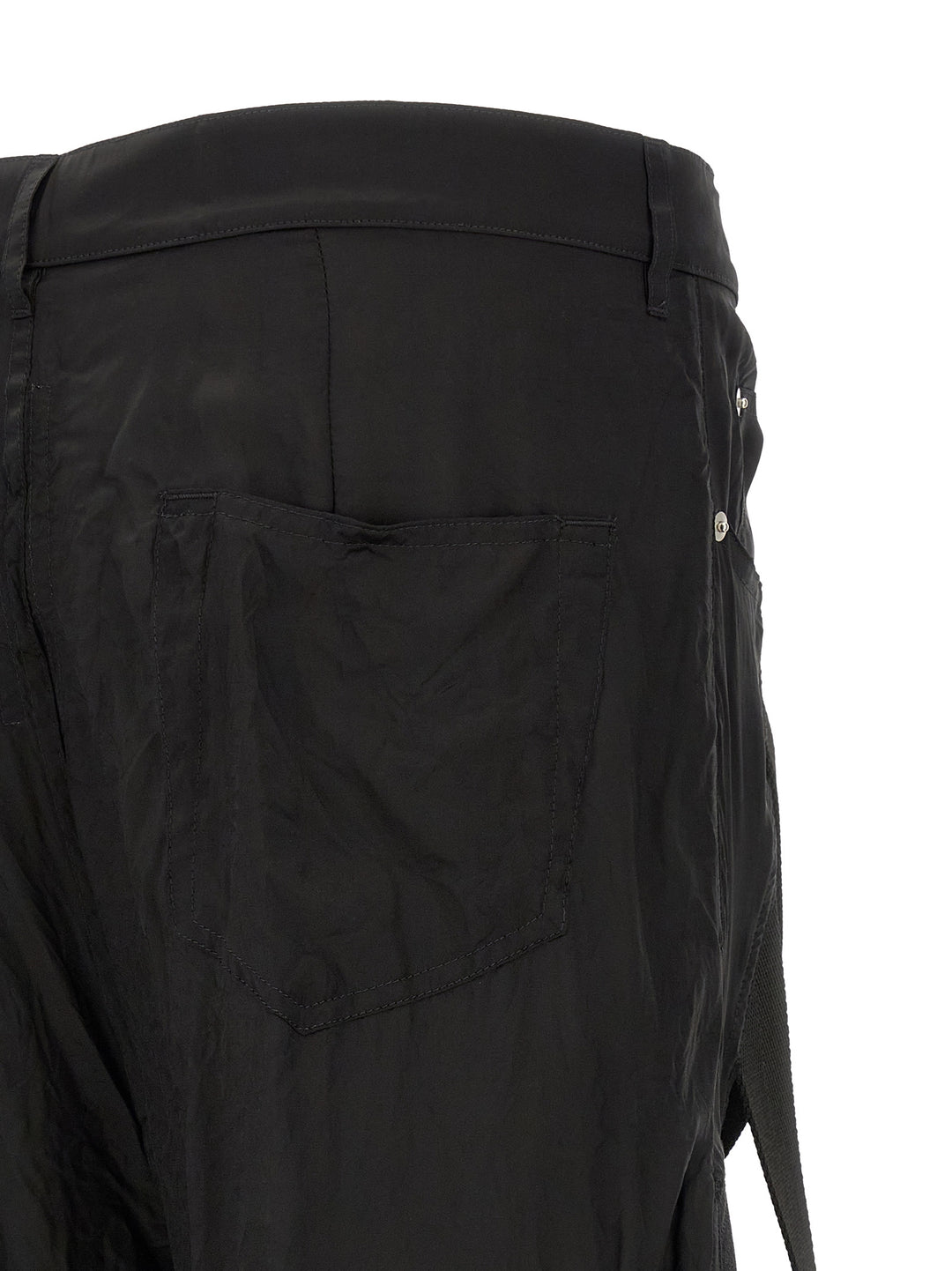 Rick Owens Megastrapped Bolans Pantaloni - Nero | ca6e0cd20bf3bc61802613a6de0a081a658e5d89