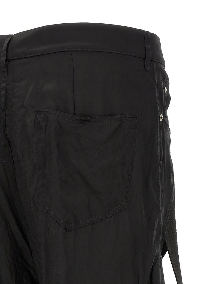 Rick Owens Megastrapped Bolans Pantaloni - Nero | ca6e0cd20bf3bc61802613a6de0a081a658e5d89