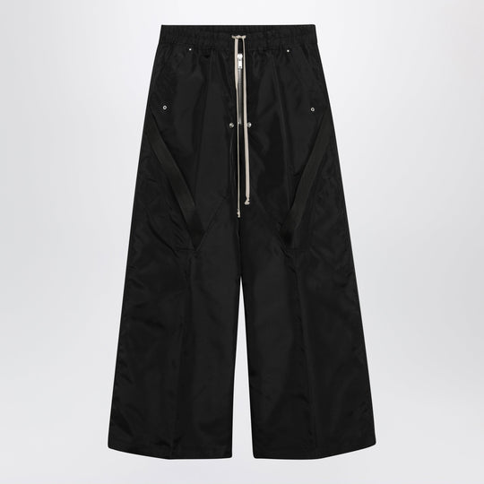 Black Megastrapped Bolans Trousers