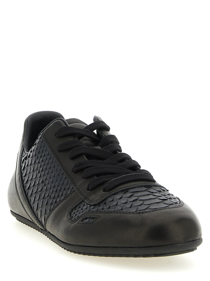 Rick Owens Minimal Sneaks Sneakers - Nero | b4fe560999353cbc664426f6a1f4a996b186b9ce