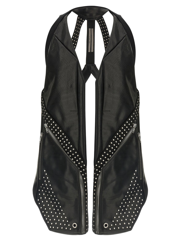 Rick Owens Temple Gilet - Nero | c3cebcf023d4440006f75b617e58afd3c13a14c9
