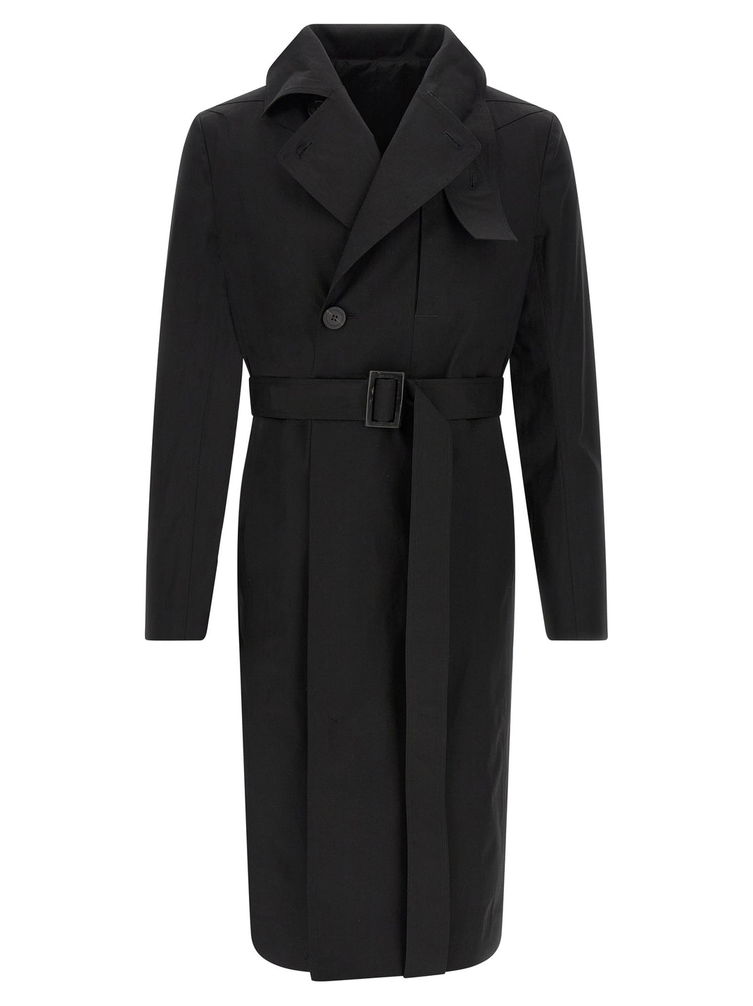 Rick Owens Mastodon Trench e Impermeabili - Nero | ea43b1c16d52c333a0257c24775554678fedf27e