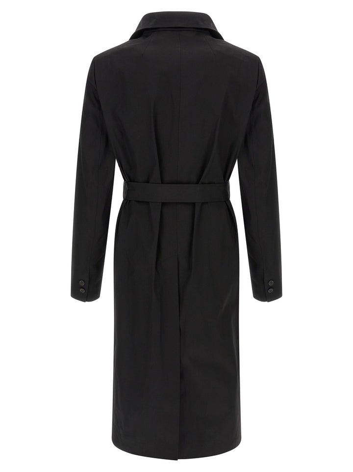 Rick Owens Mastodon Trench e Impermeabili - Nero | e77d2311712439e46ca3a0082f1711c0e96bfe82