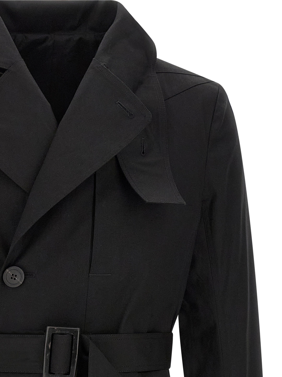 Rick Owens Mastodon Trench e Impermeabili - Nero | 108c0a9561920dde58b17d88967acddb6cf7049f
