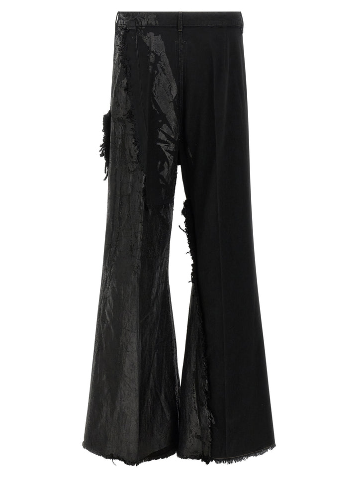Rick Owens Joris Pantaloni - Nero | 1a6a96ddf5309edd1ba0546f076e81d84084f1af