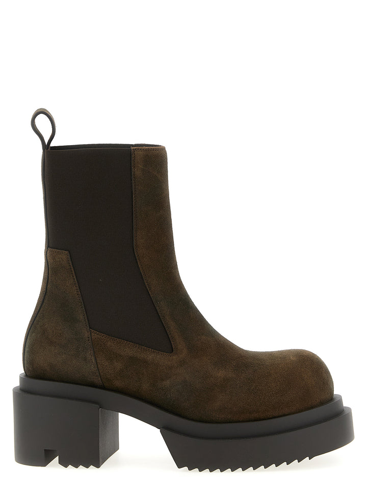 Rick Owens Beatle Bogun Stivali e Stivaletti - Marrone | f6ee81699edef7c672dacbd221fe6ec9dbb3ba98