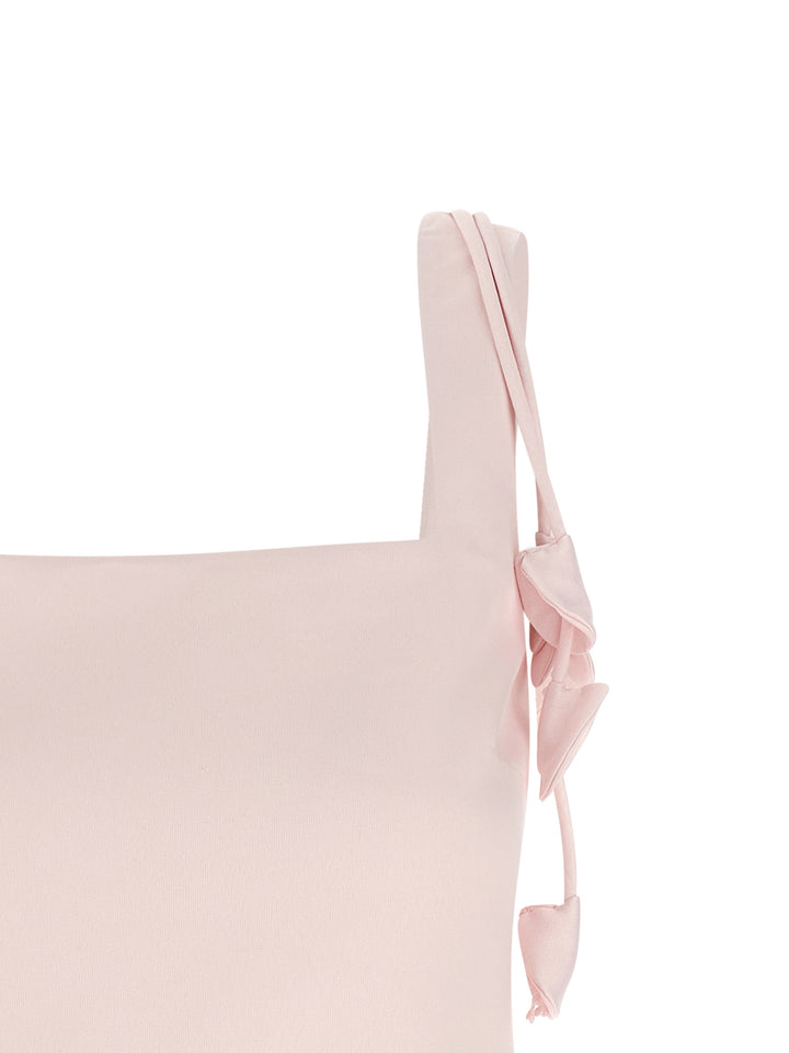 Self Portrait Pink Flower Taffetà Gonne - Rosa | b30de58abf1d5b22f5f63597a8daf9f8831945c3