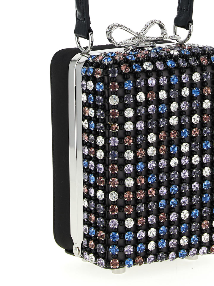Self Portrait Multi Crystal Chainmail Borse a Mano - Multicolor | 8316b86add07fda459afde5c15880a1b9985efa8