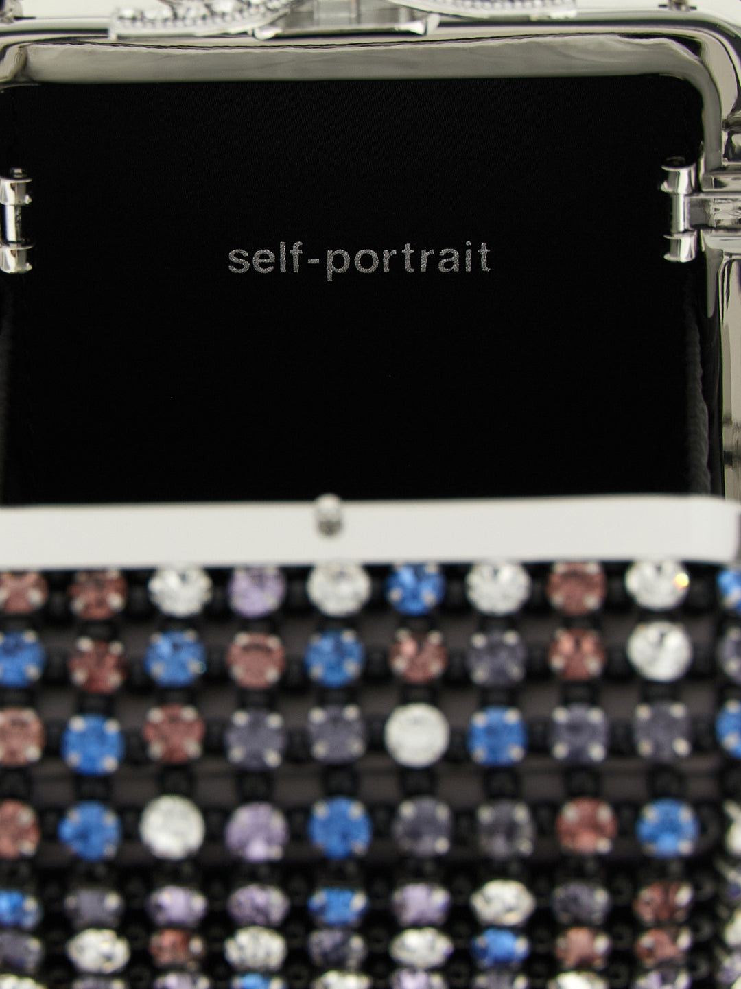 Self Portrait Multi Crystal Chainmail Borse a Mano - Multicolor | 0118d73ba7c96422c4c83ae6b2458c2d0984f50b